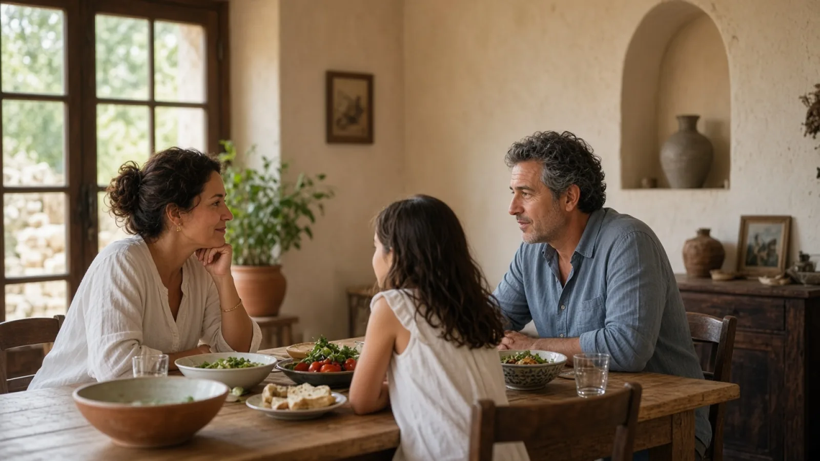 Different view respect konuşan family