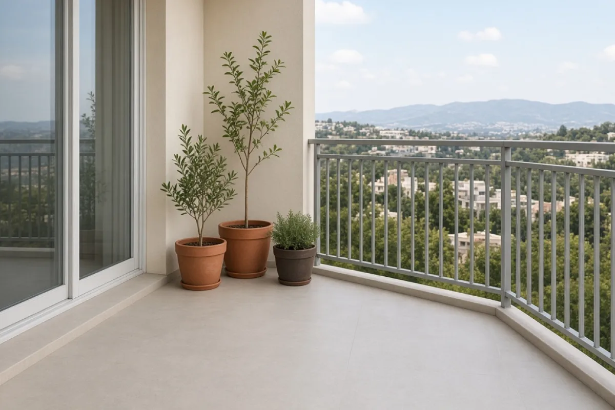 With children at home safe balcony order
