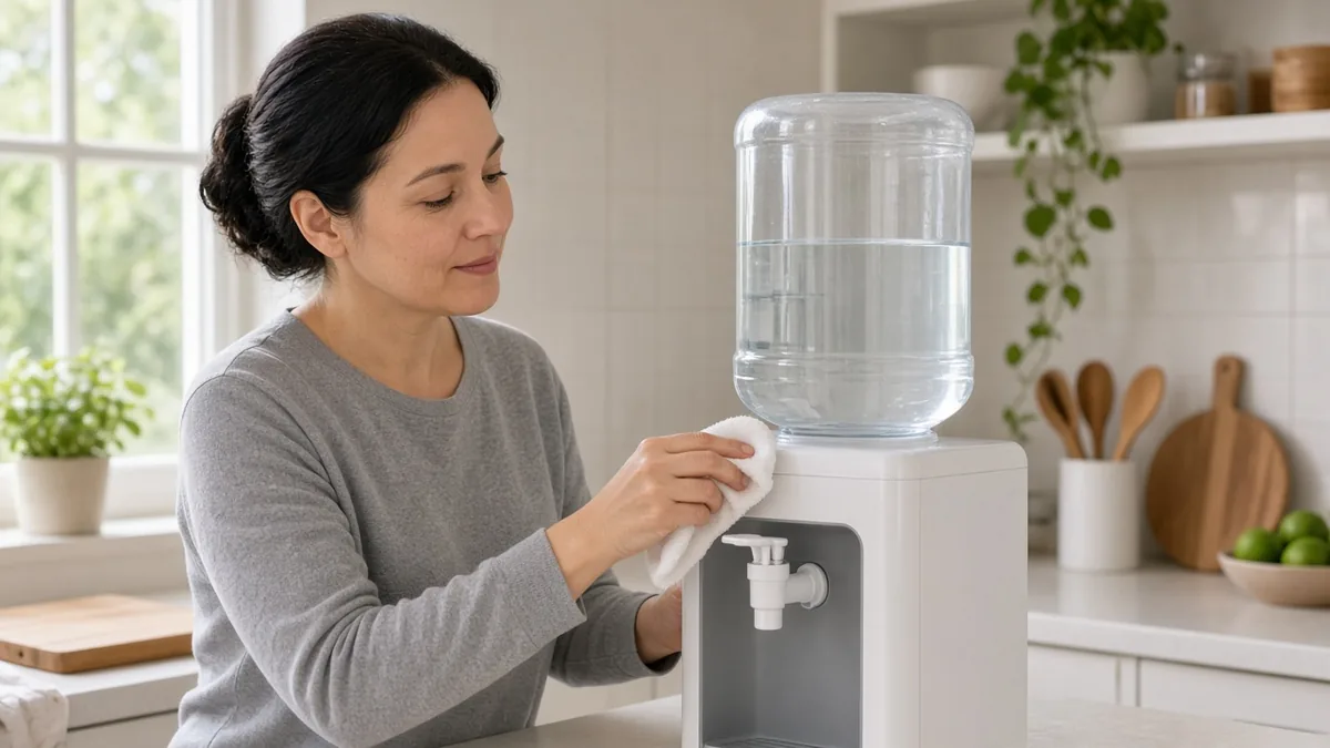 At home damacana and water sebilinin hygiene