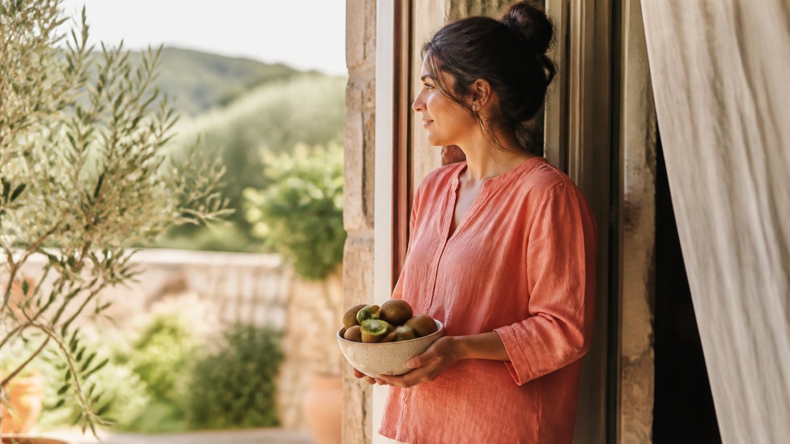 Pregnancy on four week natural light area home environment dinlenen mother candidate