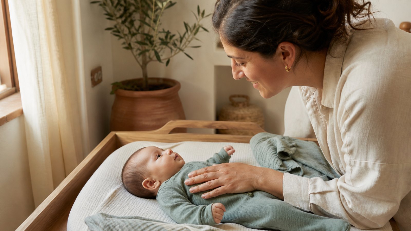 Home environment nappy changes baby skin gently check eden parent